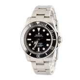 Used Black Dial Rolex Submariner Ref 114060 Stainless Steel image 0