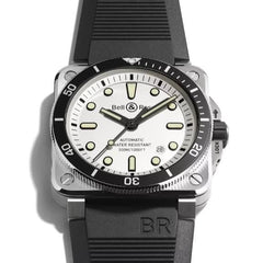 Bell & Ross BR 03-92 Diver White (BR0392-D-WH-ST/SRB) image 2