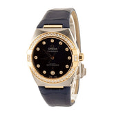 Omega Constellation Two Tone Blue Diamond Dial image 0