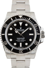 Used Men's Rolex Submariner Ref 114060 Stainless Steel image 2