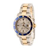 Used Serti Dial Rolex Submariner 16613 Steel & Gold image 0