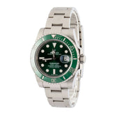 Used Hulk Rolex Submariner Green Dial 116610LV image 0