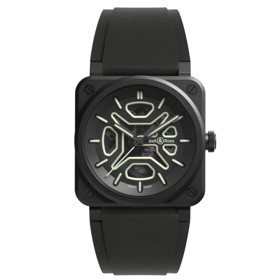 Bell & Ross BR-03 Skeleton Lum Ceramic (BR03A-LM-SKCE/SRB) image 0