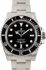 Used Rolex Submariner Steel 114060 Black Dial image 1