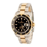 Rolex Submariner Steel & Gold 16613 Black Dial image 0