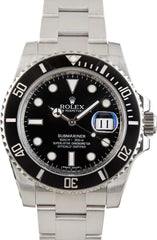 Used Rolex Submariner Steel Oyster 116610 Black Dial image 1