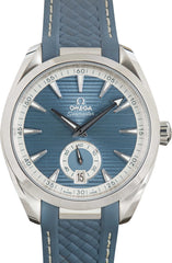 Used Omega Seamaster Aqua Terra 150M Blue Dial & Strap image 2