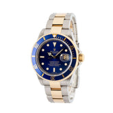 Pre-owned Rolex Submariner Steel & Gold 16613 Bluesy image 0