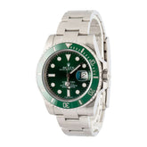 Used Rolex Submariner Green Hulk Ref 116610LV image 0