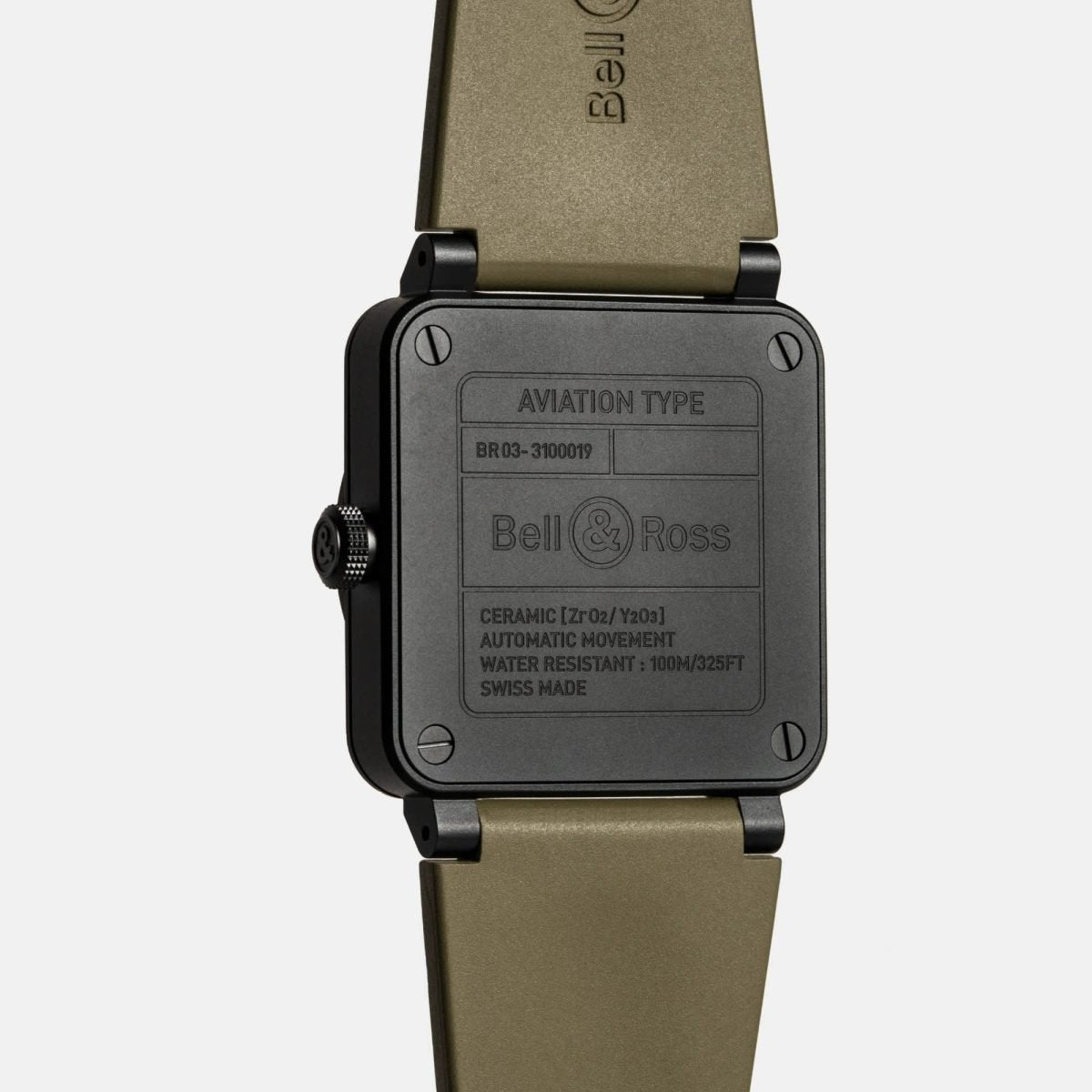 Bell & Ross BR 03 Military Ceramic (BR03A-MIL-CE/SRB) image 2