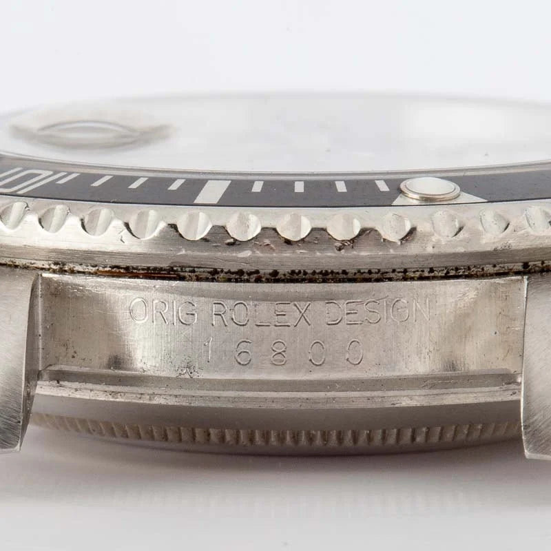 Rolex Submariner 16800 Aluminum Bezel Insert image 5