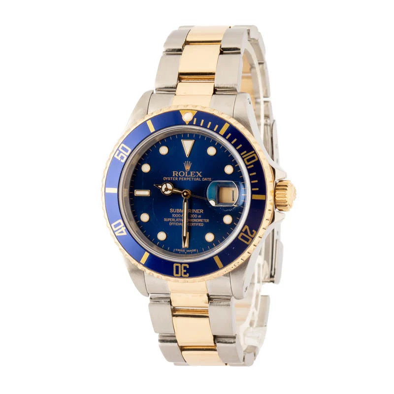 Pre-owned Rolex Submariner 16613 Two Tone image 0