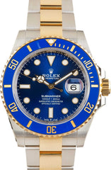 Used Rolex Submariner Bluesy 126613 Steel & 18k Gold image 1