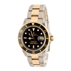 Men's Rolex Submariner 16803 Black Dial image 0