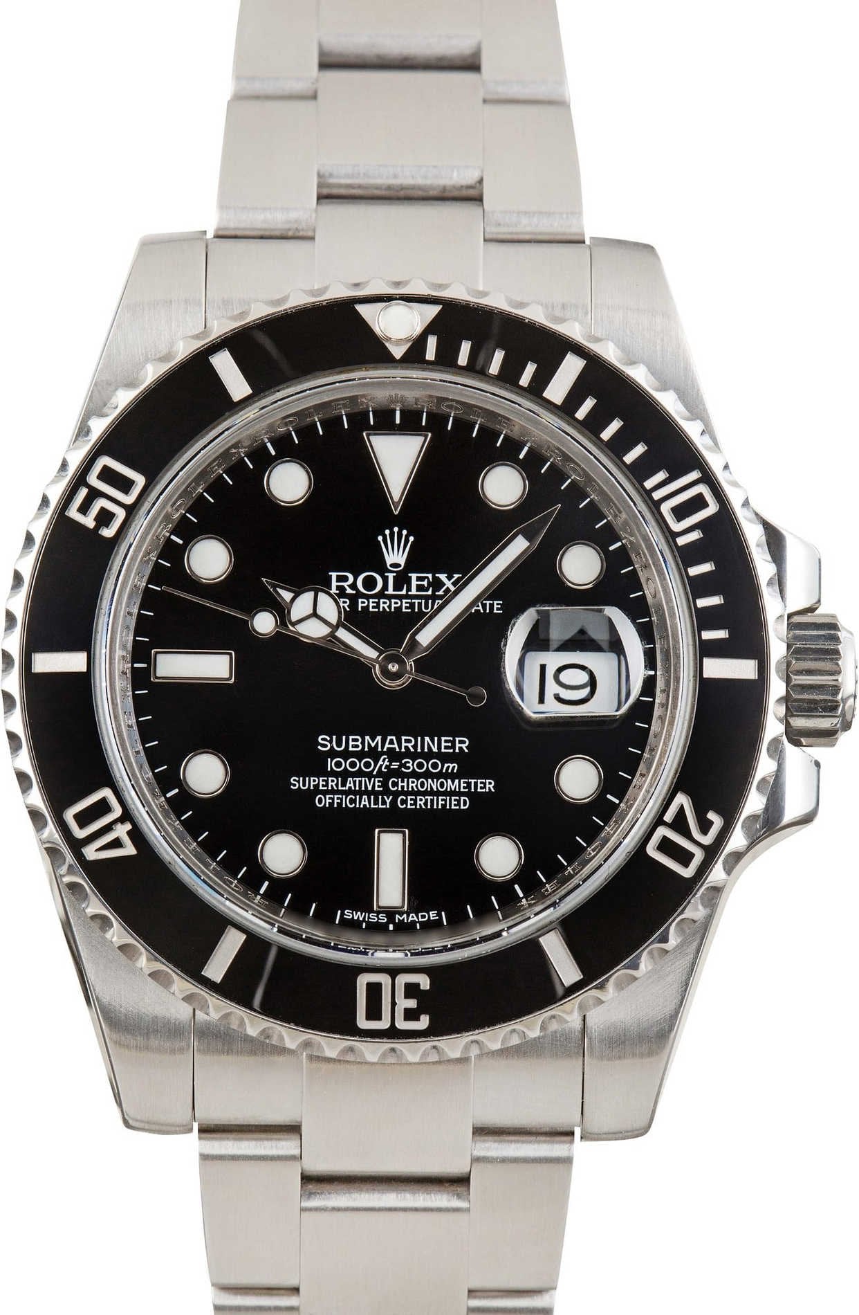 Men's Rolex Submariner Ref 116610 Stainless Steel image 1