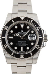 Men's Rolex Submariner Ref 116610 Stainless Steel image 1