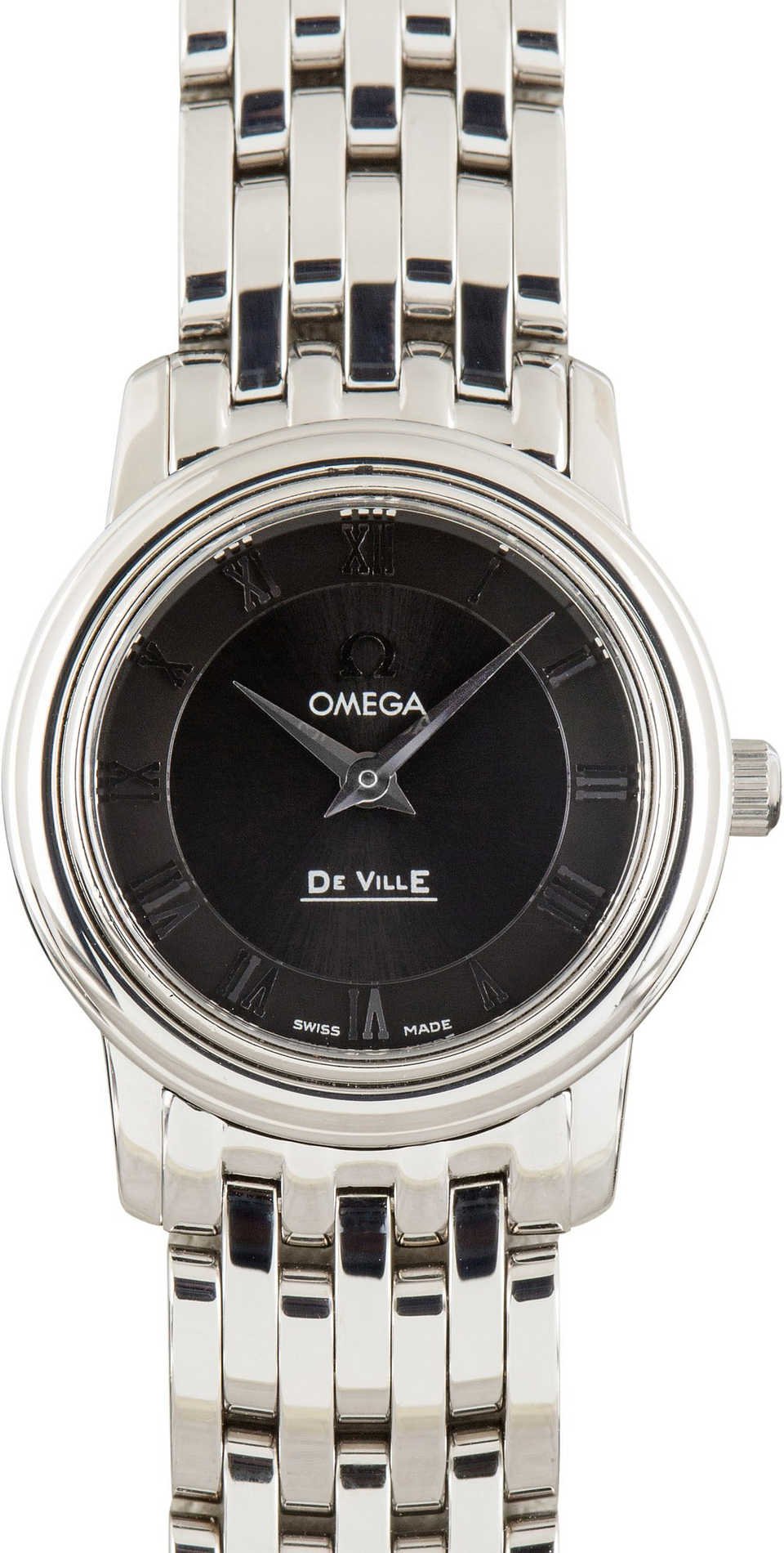 Used Omega De Ville Prestige Black Roman Dial image 3