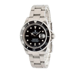 Pre-owned Rolex Submariner Black Dial 16610 image 0