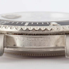 Rolex Submariner 16800 Aluminum Bezel Insert image 3