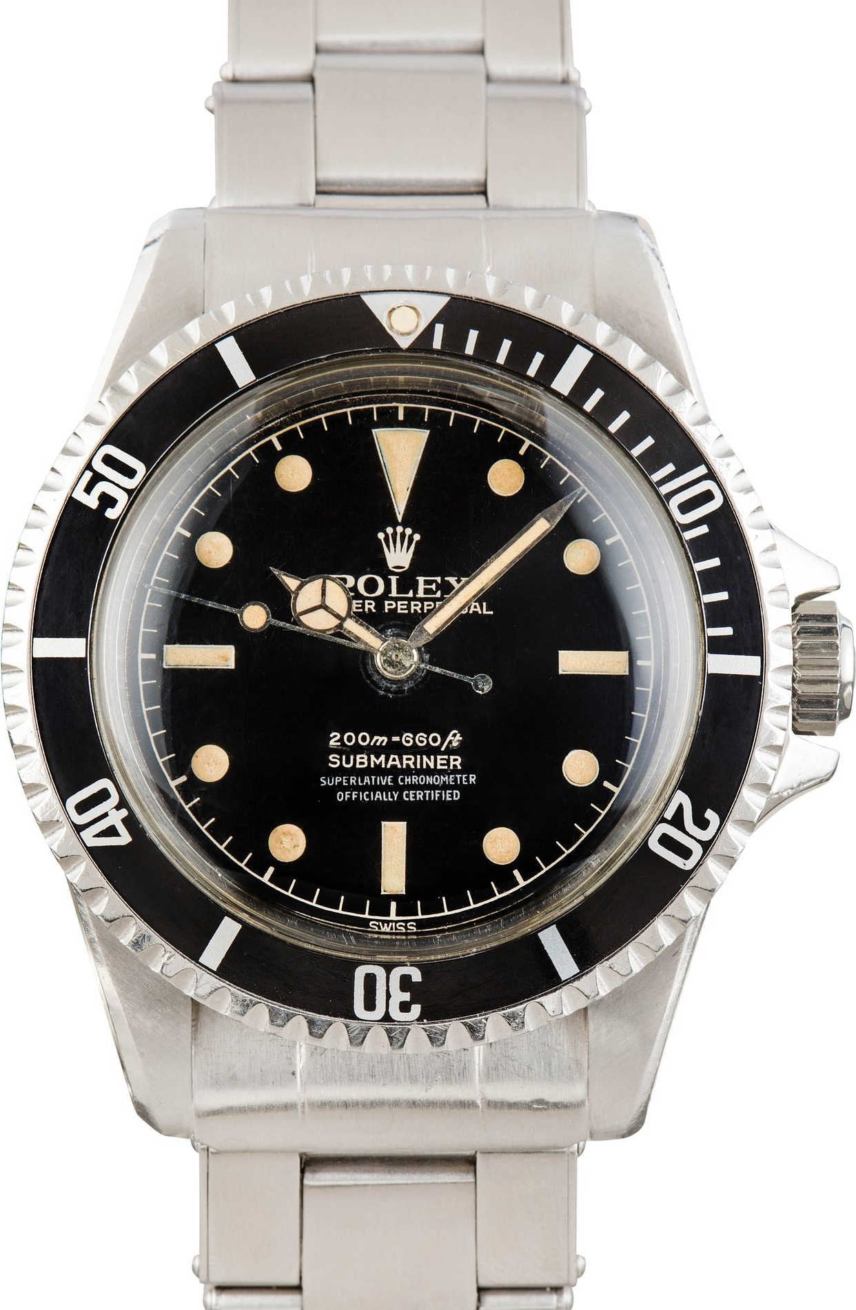 Vintage Rolex Submariner Ref 5512 Glossy Dial image 5