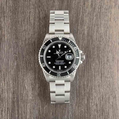 Rolex Submariner 16800 Aluminum Bezel Insert image 3