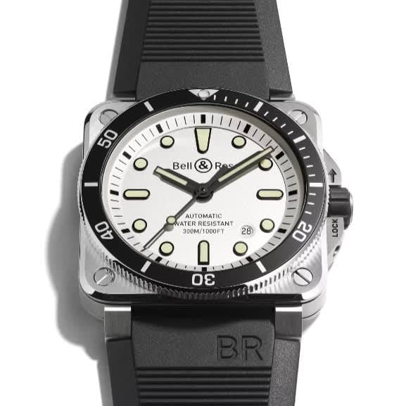 Bell & Ross BR 03-92 Diver White (BR0392-D-WH-ST/SRB) image 2