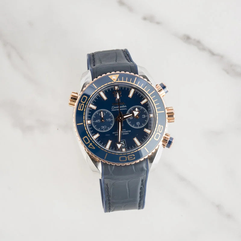 Used Omega Seamaster Blue Dial Planet Ocean 600M image 2