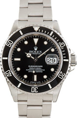 Used Rolex 16610 Submariner Black Dial image 2