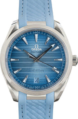 Used Omega Seamaster Aqua Terra 150M Summer Blue Dial image 1