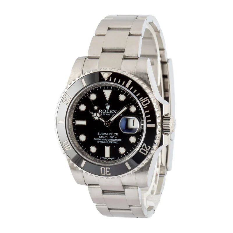 Used Rolex Submariner Steel Oyster 116610 Black Dial image 0