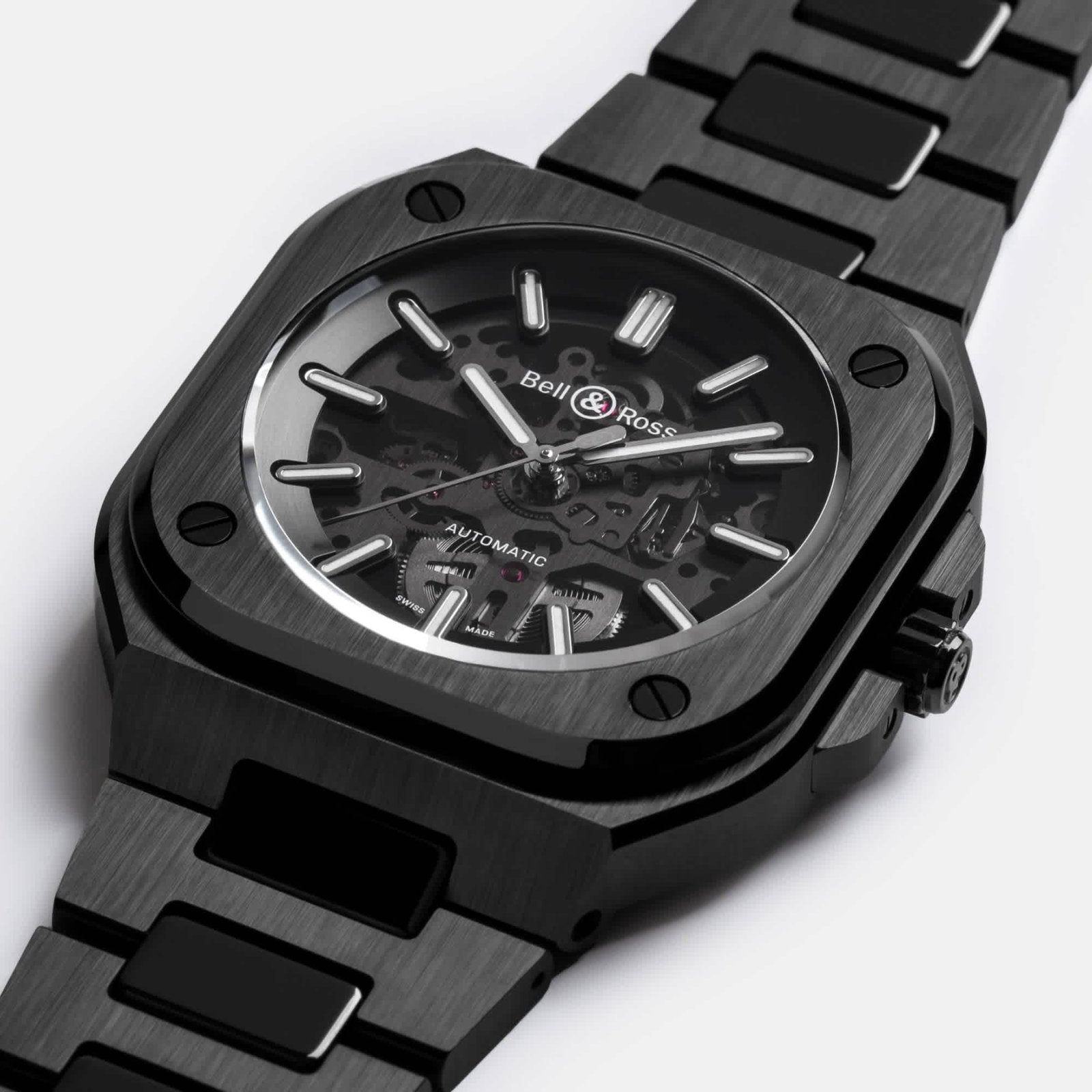 Bell & Ross BR-05 Skeleton Black Ceramic (BR05A-BL-SK-CE/SCE) image 1