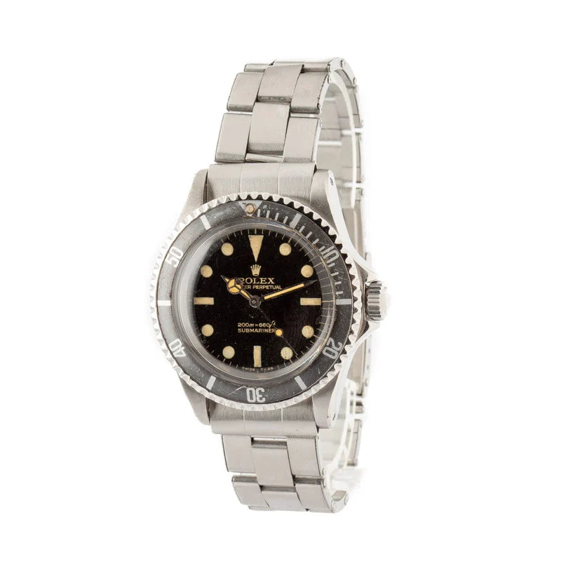 Vintage Rolex Submariner Ref 5513 Black Dial image 0