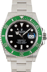 Used Rolex Submariner Starbucks 126610LV Green Bezel image 2