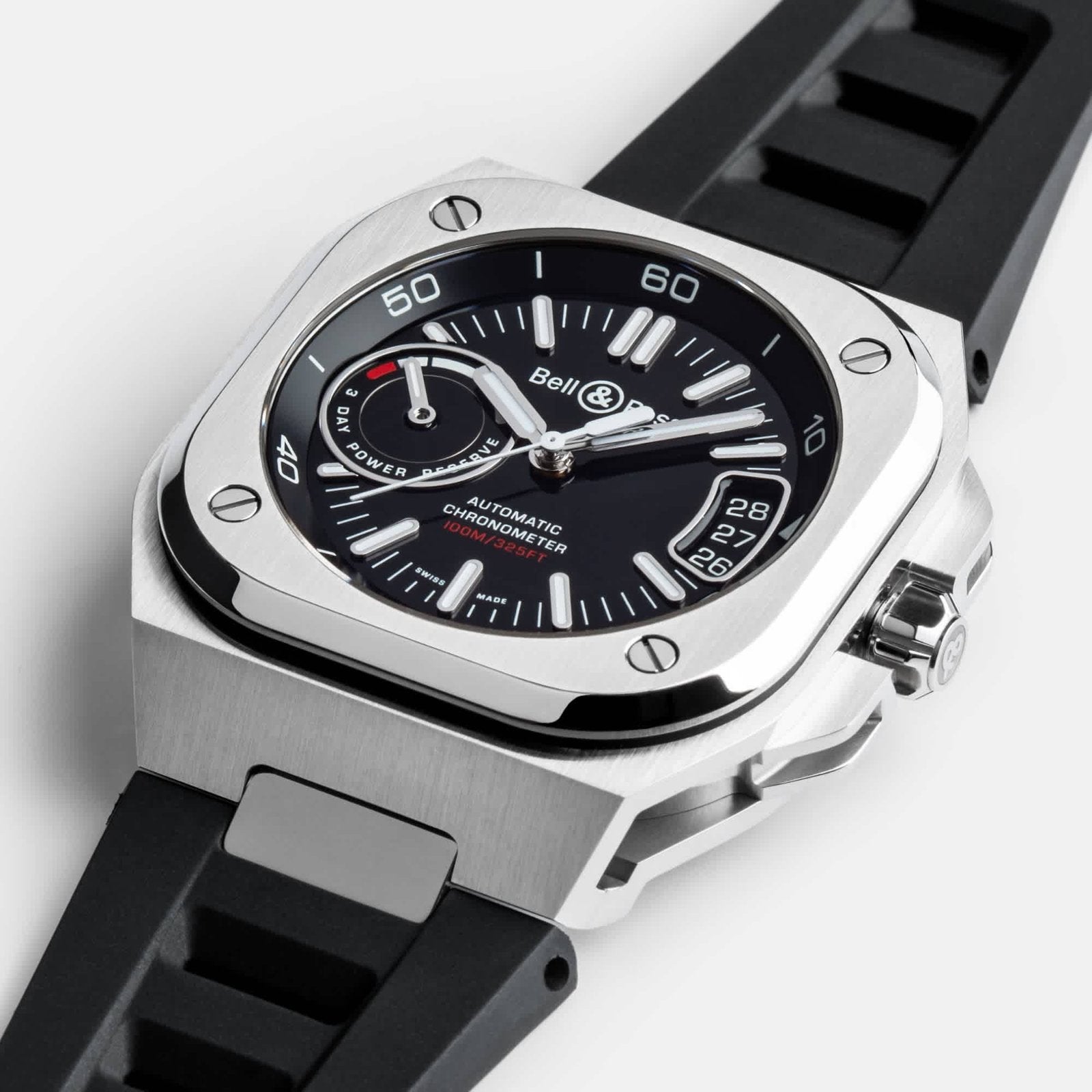 Bell & Ross BR-X5 Black Steel (BRX5R-BL-ST/SRB) image 1