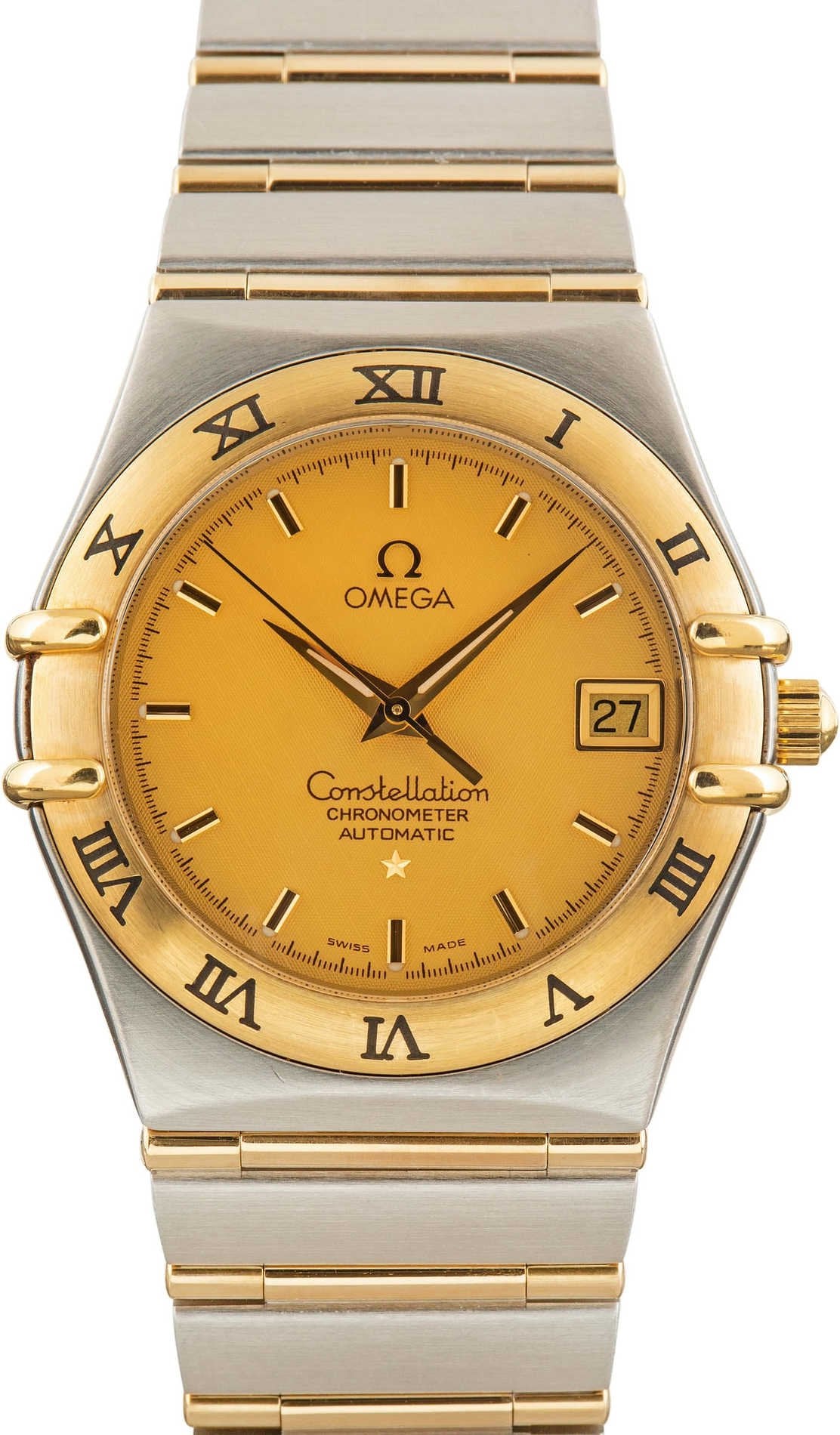 Pre-owned Omega Constellation 1202.10.00 Champagne Dial image 1