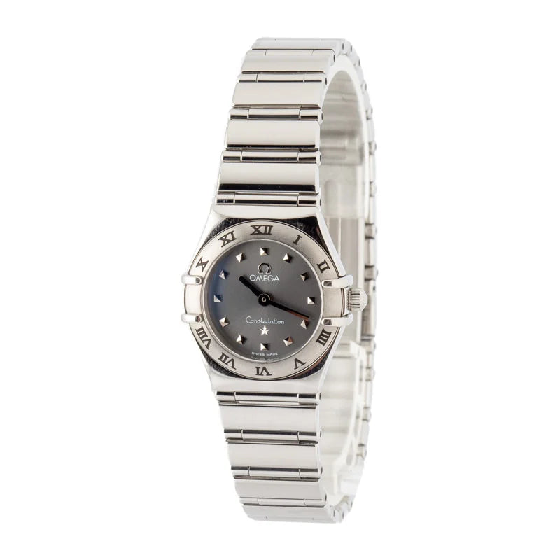 Ladies Mini Omega Constellation Grey Dial image 0