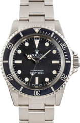 Rolex Submariner Ref 5513 Stainless Steel image 2