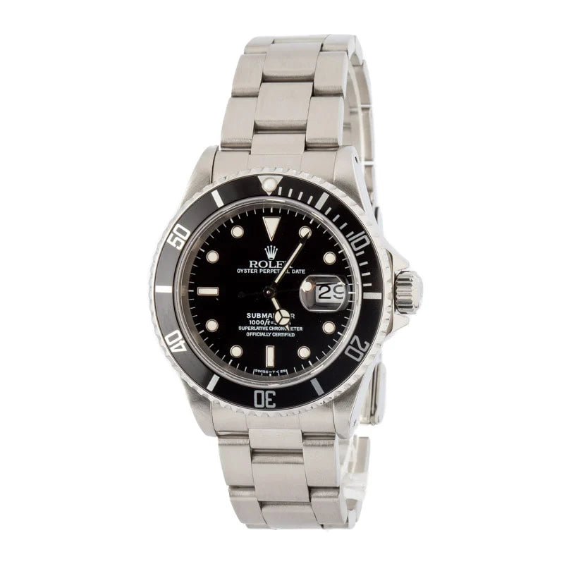 Used Rolex 16610 Submariner Black Dial image 0