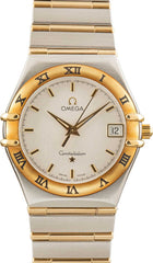 Used Omega Constellation Silver Textured Dial image 1