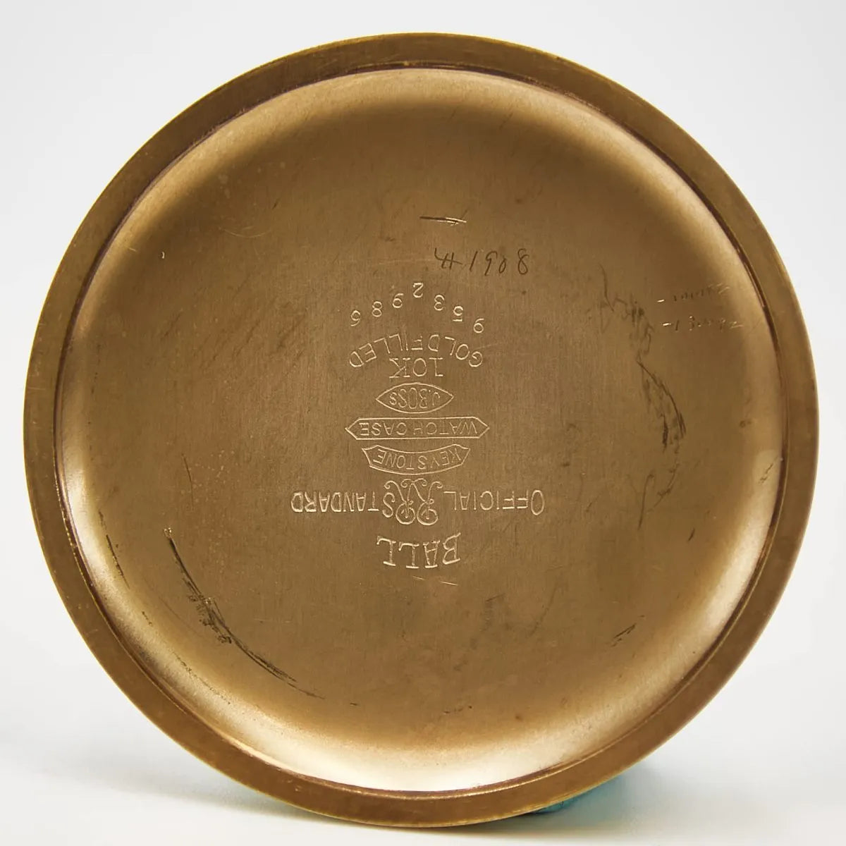 Ball-Hamilton 999-B 21 Jewel Pocket Watch C. 1947 image 3