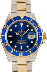 Pre-owned Rolex Submariner 16613 Two Tone image 3