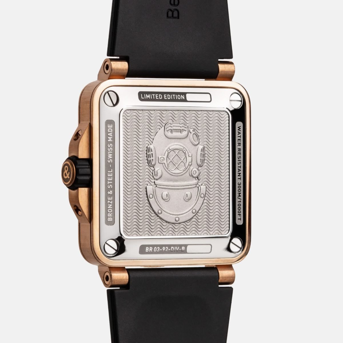 Bell & Ross BR 03-92 Diver Black & Green Bronze (BR0392-D-LT-BR/SRB) image 2