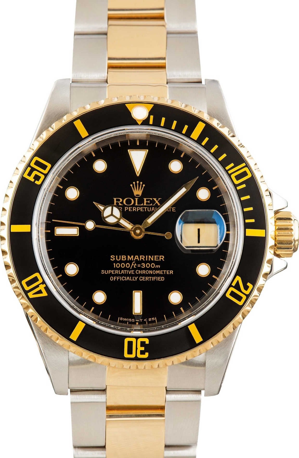Used Rolex Submariner 16613 Black image 1