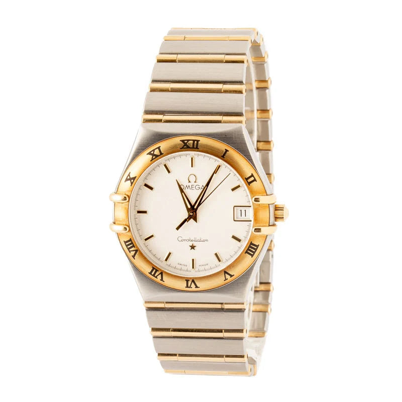 Used Omega Constellation Silver Textured Dial image 0