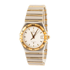Used Omega Constellation Silver Textured Dial image 0