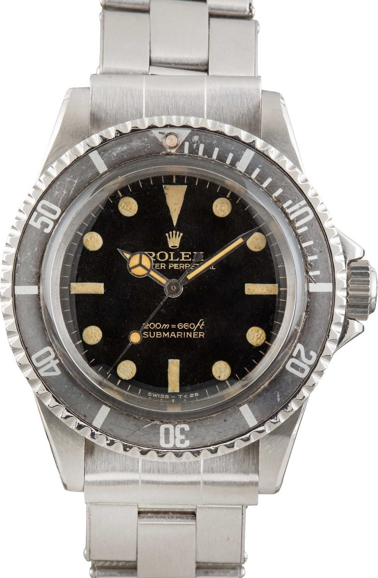 Vintage Rolex Submariner Ref 5513 Black Dial image 2