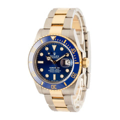 Used Rolex Submariner Bluesy 126613 Steel & 18k Gold image 0
