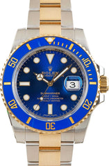 Used Rolex Submariner 116613 Blue Dial image 1