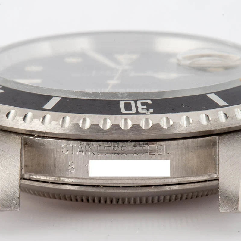 Vintage Rolex Submariner 16800 Black Dial image 3