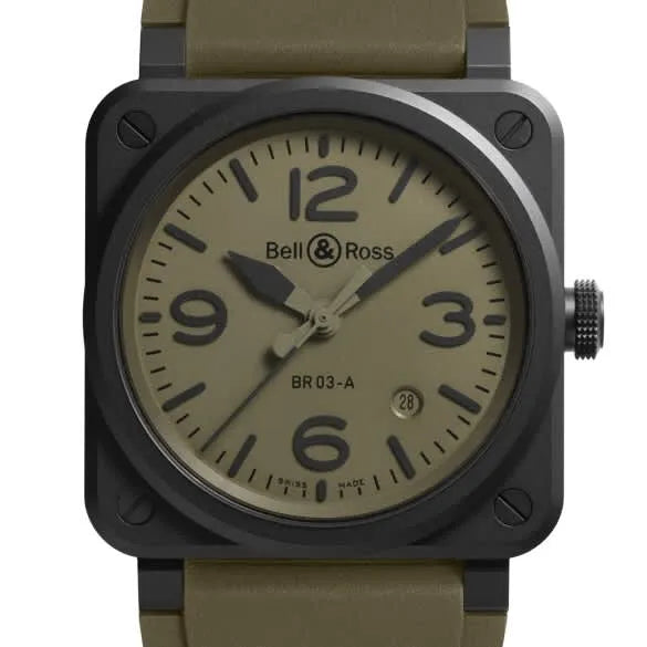 Bell & Ross BR 03 Military Ceramic (BR03A-MIL-CE/SRB) image 0